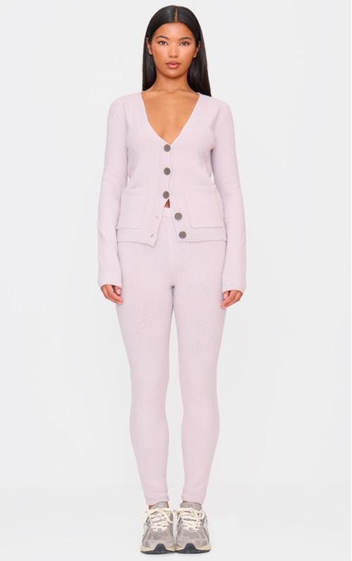 Базові трикотажні легінси Mauve