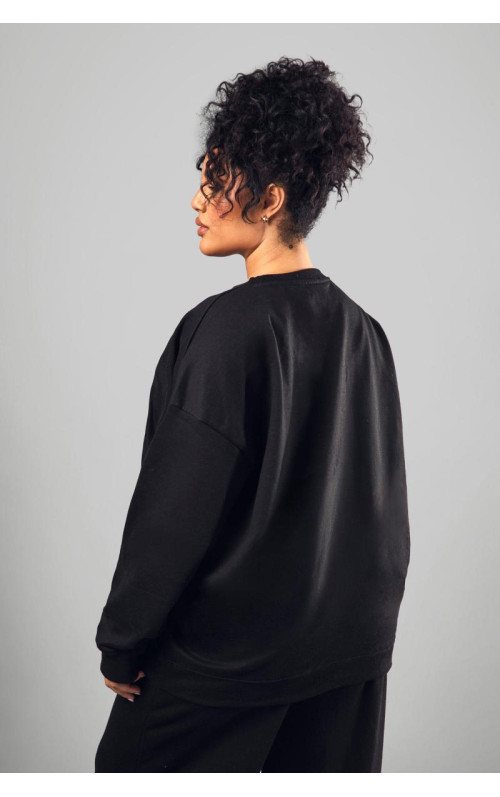 Плюс великий світшот з вишивкою Dsgn Studio