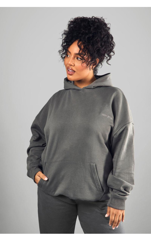 Плюс велика толстовка з вишивкою Dsgn Studio