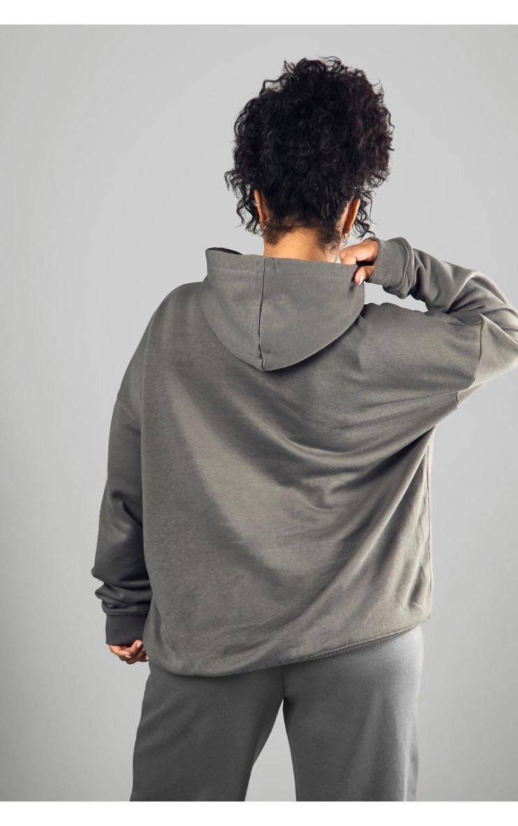 Плюс велика толстовка з вишивкою Dsgn Studio