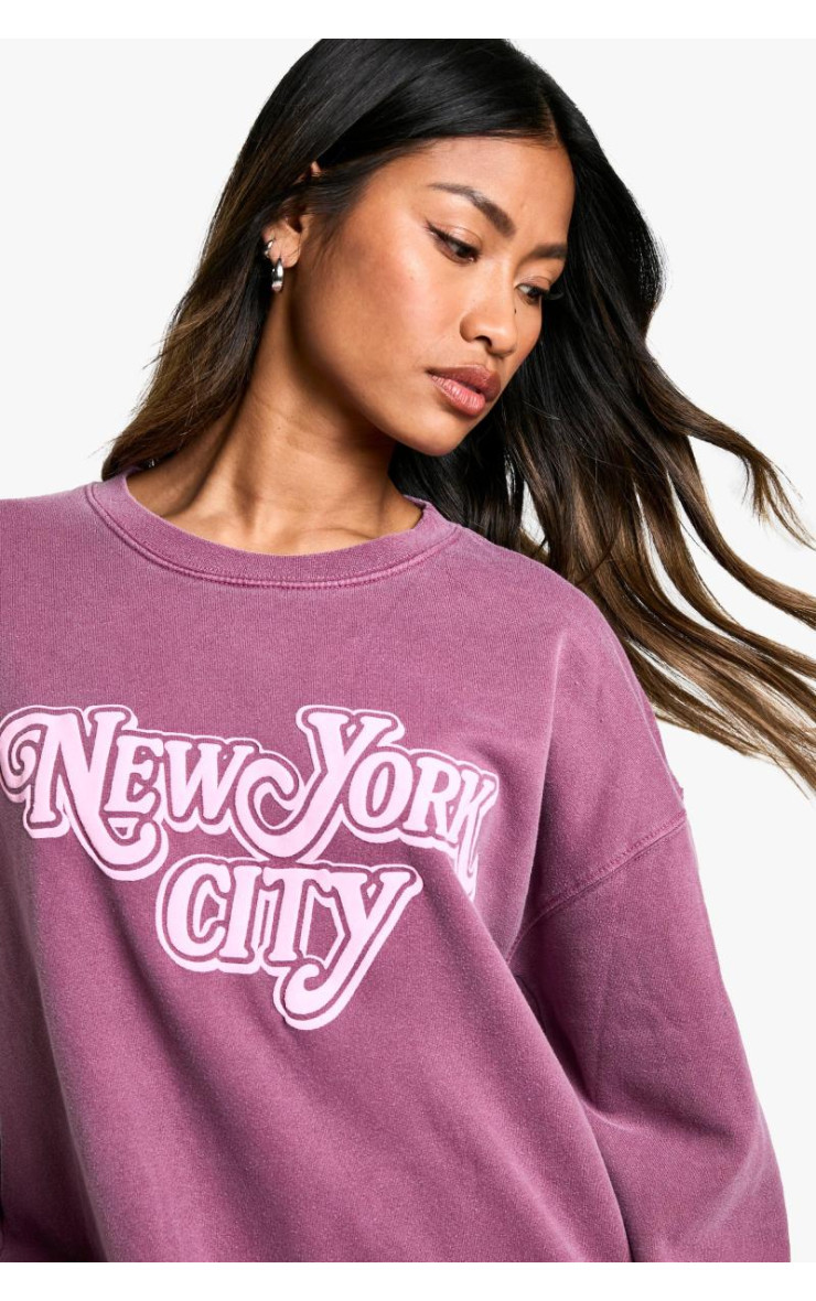 Толстовка великого розміру в Нью-Йорку