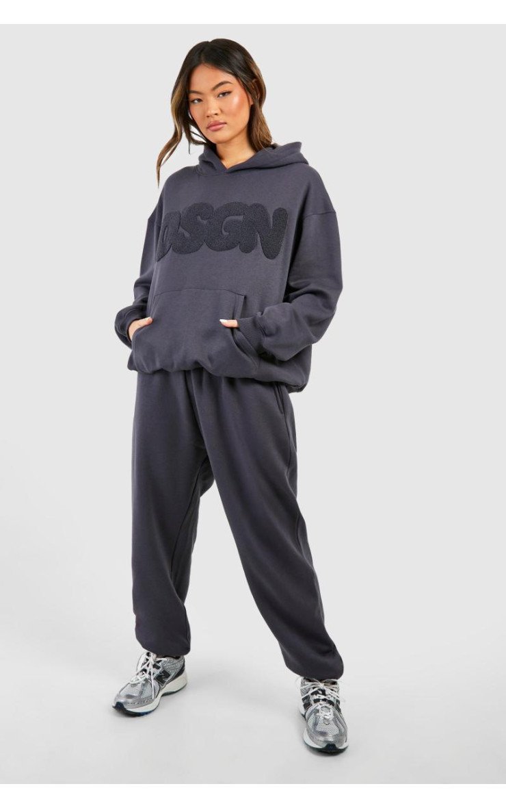 Велике худі Dsgn Studio Bubble Toweling Applique