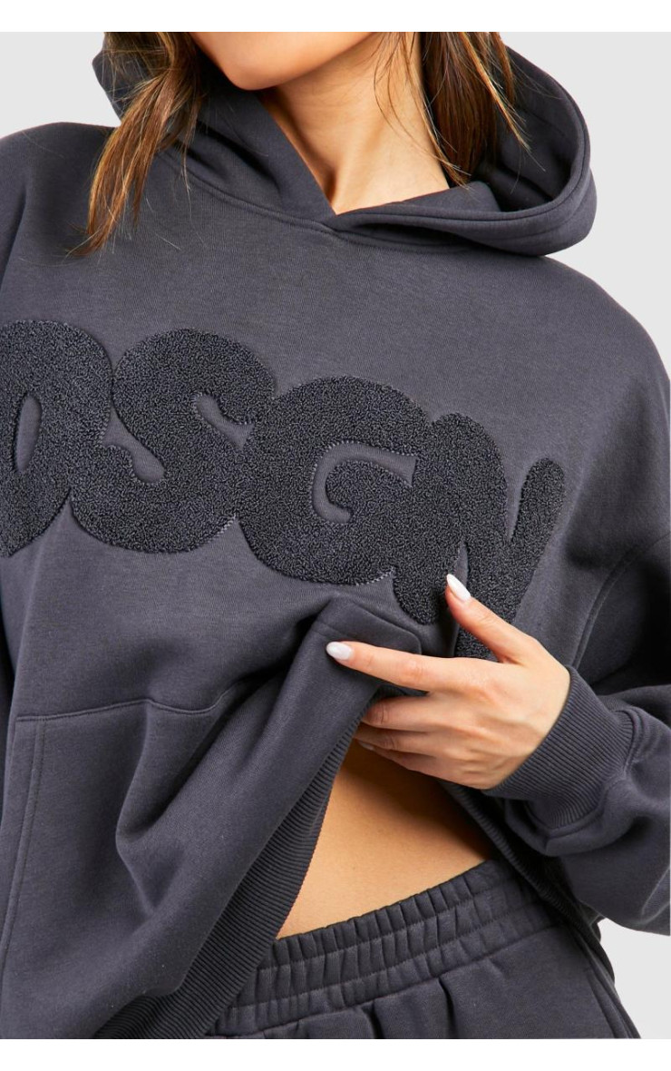 Велике худі Dsgn Studio Bubble Toweling Applique