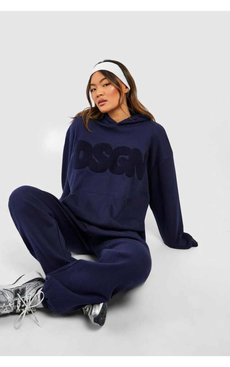 Велике худі Dsgn Studio Bubble Toweling Applique