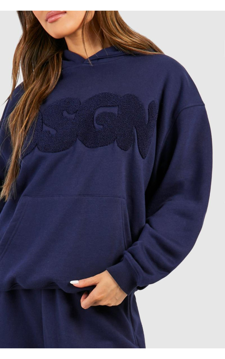 Велике худі Dsgn Studio Bubble Toweling Applique