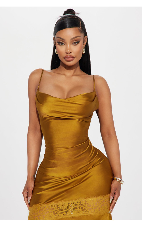 Атласна Максі Сукня 