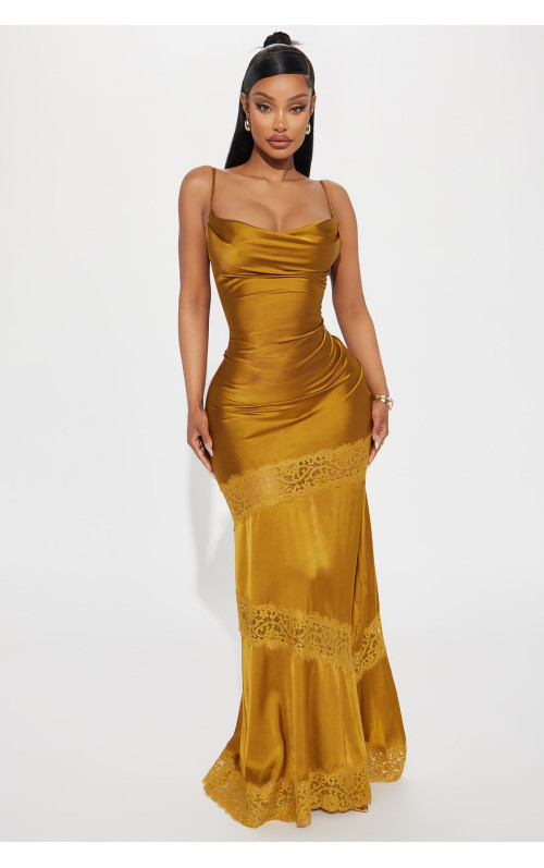 Атласна Максі Сукня 