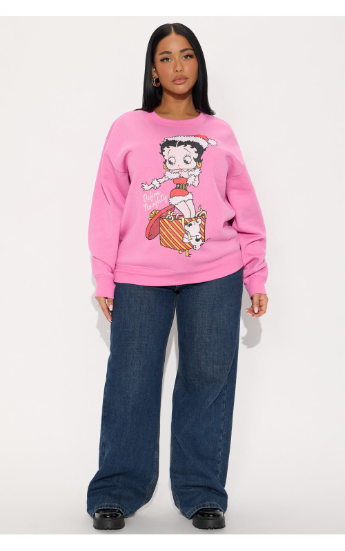 Betty Boop. Святковий світшот