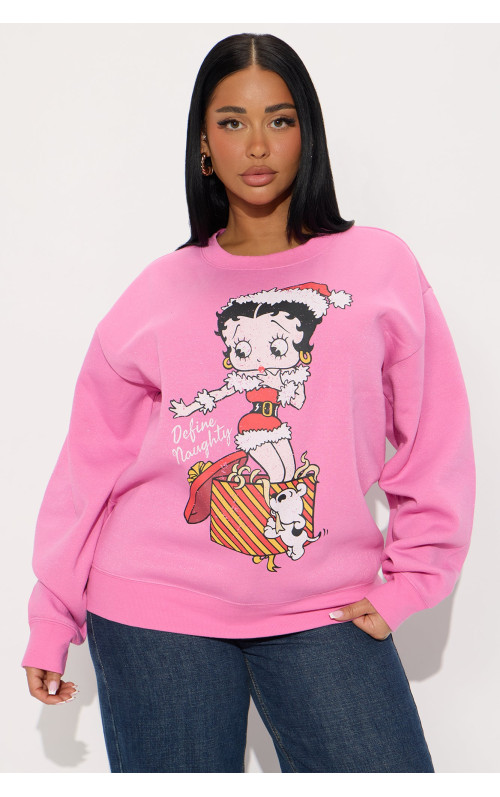 Betty Boop. Святковий світшот