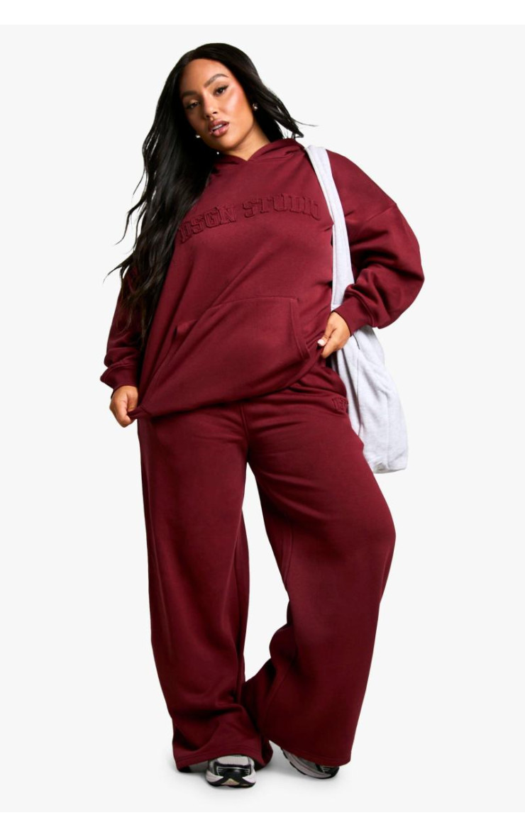 Плюс велика толстовка Dsgn Studio Self Fabric Applique