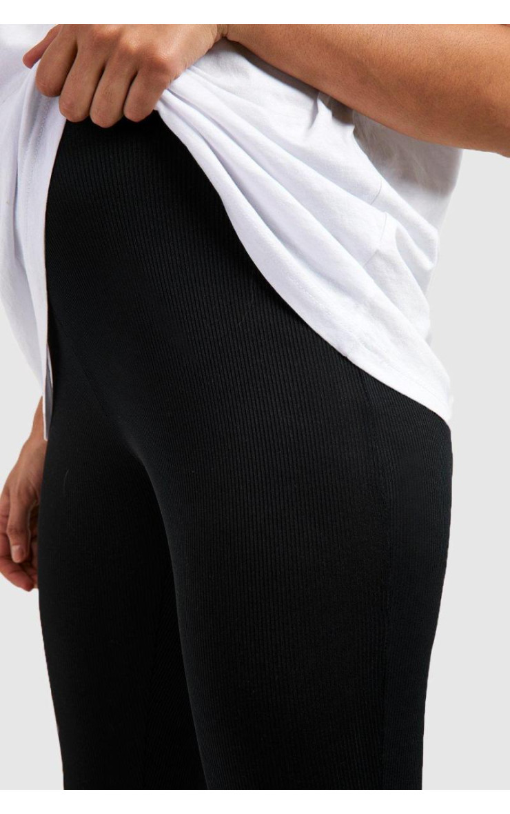 Легінси для вагітних в рубчик