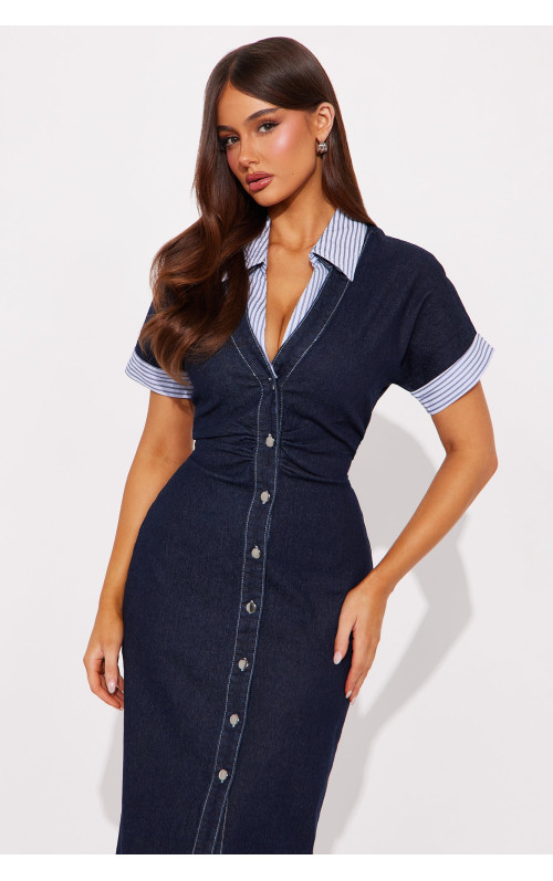 Денім Максі Сукня 