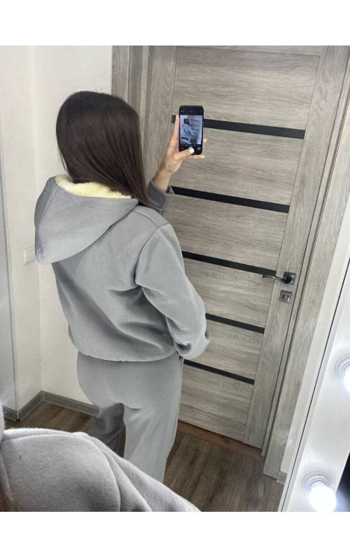 Спортивний костюм кофта на хутрі 