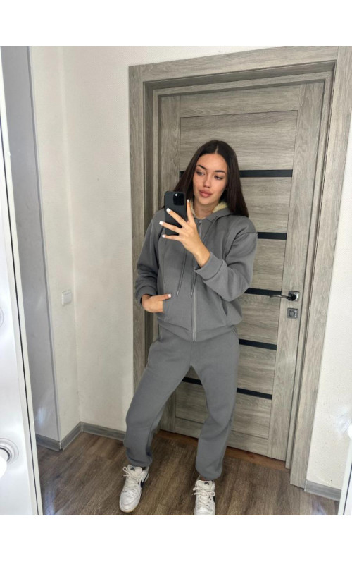 Спортивний костюм кофта на хутрі 